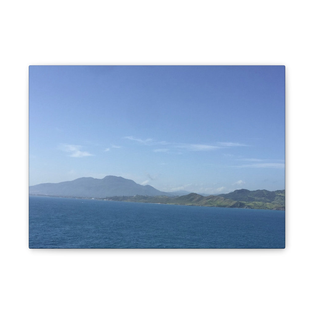Puerto Plata Horizon Canvas Art — Stretched Wall Print