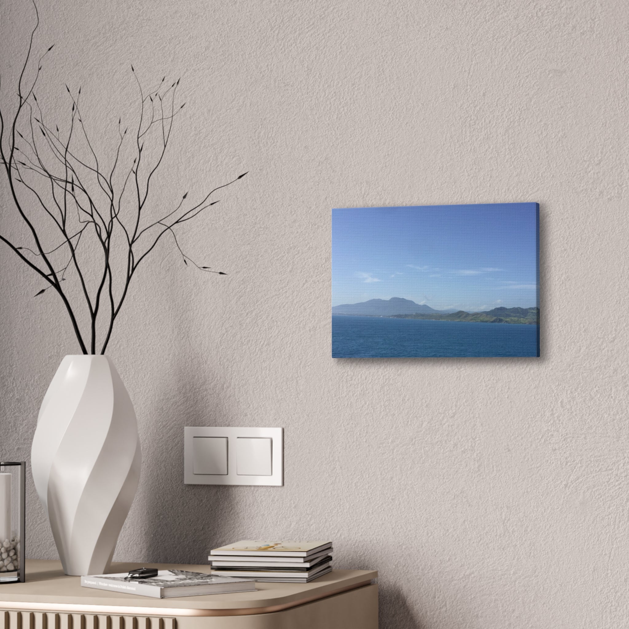 Puerto Plata Horizon Canvas Art — Stretched Wall Print