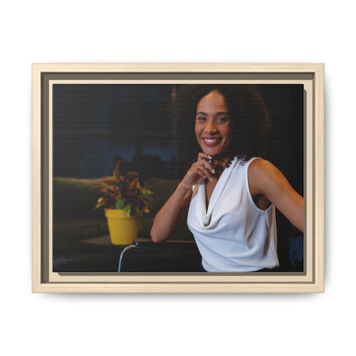 Framed Matte Canvas  — 12" x 9" Horizontal
